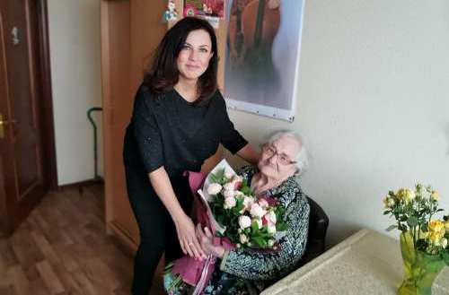 13 марта исполнился 101 год ветерану Великой Отечественной войны Кузнецовой Лидии Алексеевне.
