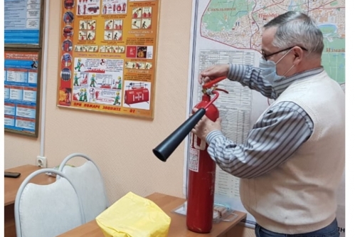 Пожарные учения