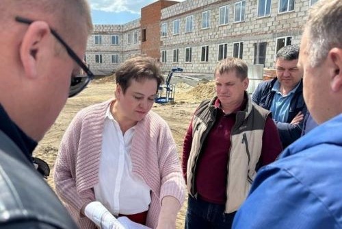 В Курской области строится дом-интернат для престарелых и инвалидов в деревне Чурилово